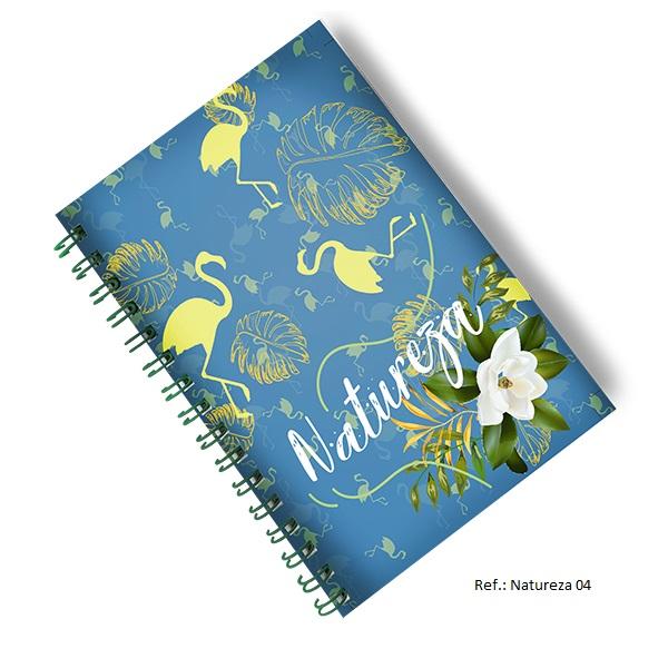 Caderno Universit Rio Mat Ria Folhas Natureza X Cm