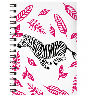 Caderno Universitário 068 Capa Dura em Papel Paraná / Miolo no 75grs 27,5 x 20 cm Miolo 1x1 | Capa 4x0 Capa UV Total Encadernação Wire-o 100 folhas (Não personalizamos o miolo).