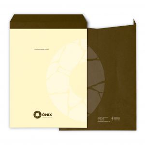 Envelope Saco 37x42cm Especial Papel Offset 120gr Formato Aberto 35x48cm Formato Fechado 37x42cm 4x0 ou 4x4 Cores  Corte e Vinco, Colagem Manual,Faca Especial 